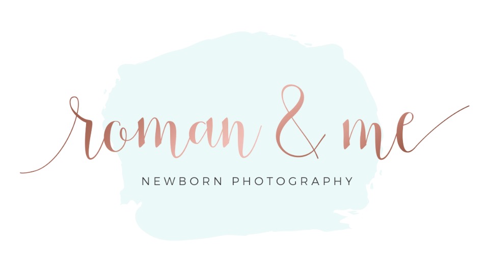 Roman and Me Newborn Photography Logo